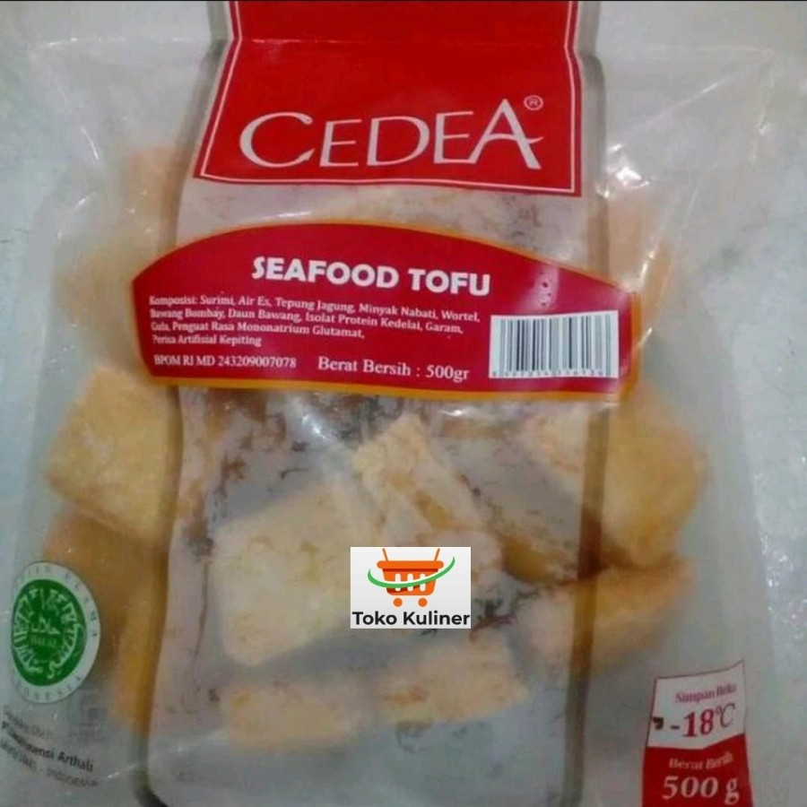 

Cedea Seafood Tofu 500gr