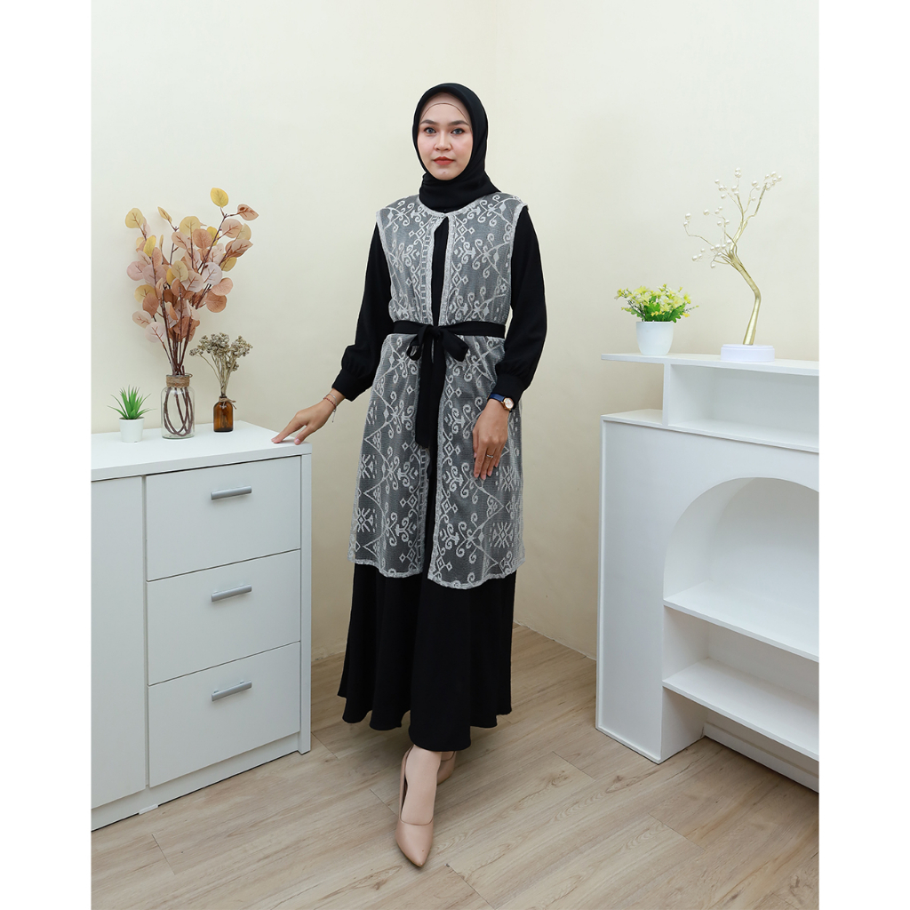 YUANITA Dress   - Pakaian terbaru by hijab mamah icis