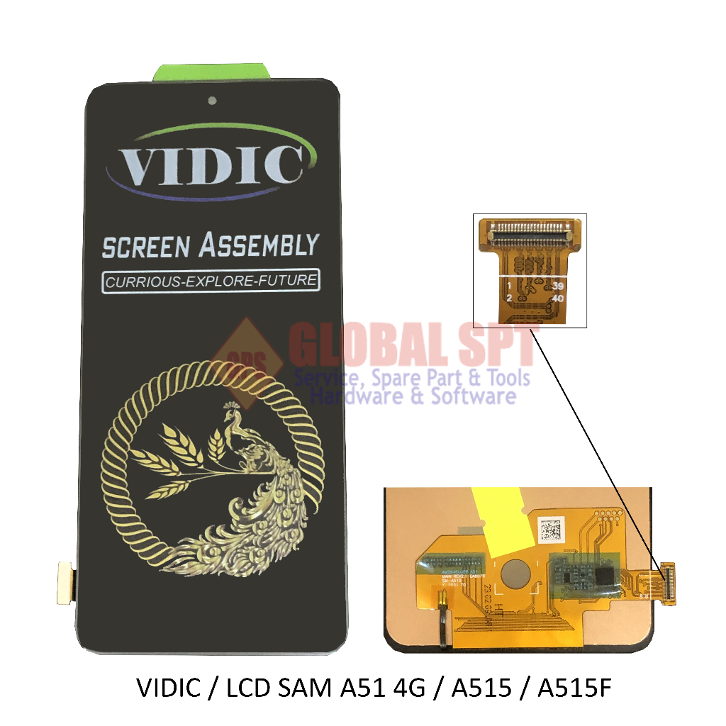 VIDIC / LCD TOUCHSCREEN SAMSUNG A51 4G / A515 / A515F / M31S / M317 / M317F