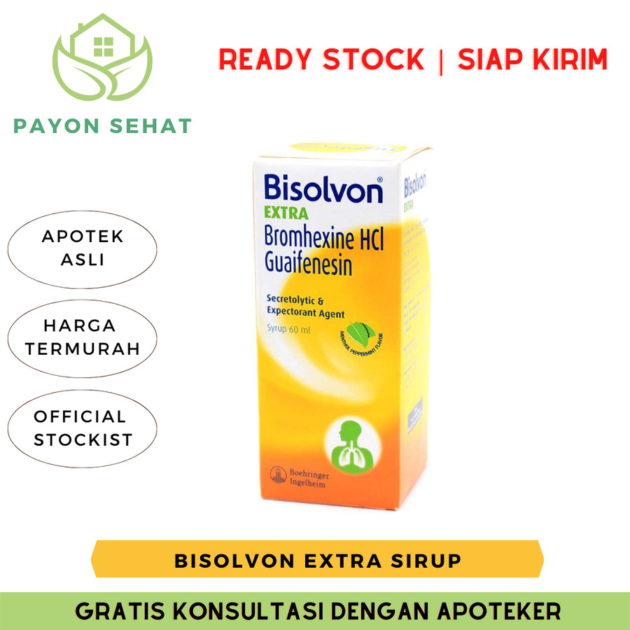 BISOLVON EXTRA SYRUP / OBAT BATUK BERDAHAK