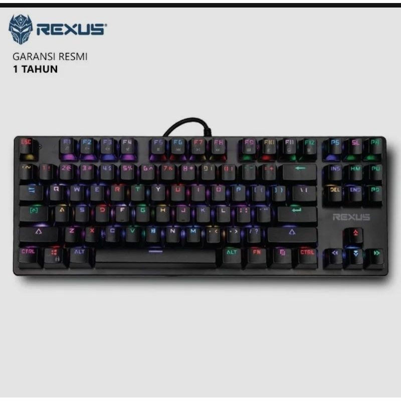 Rexus Legionare MX9 Mechanical Gaming TKL Keyboard Garansi Resmi