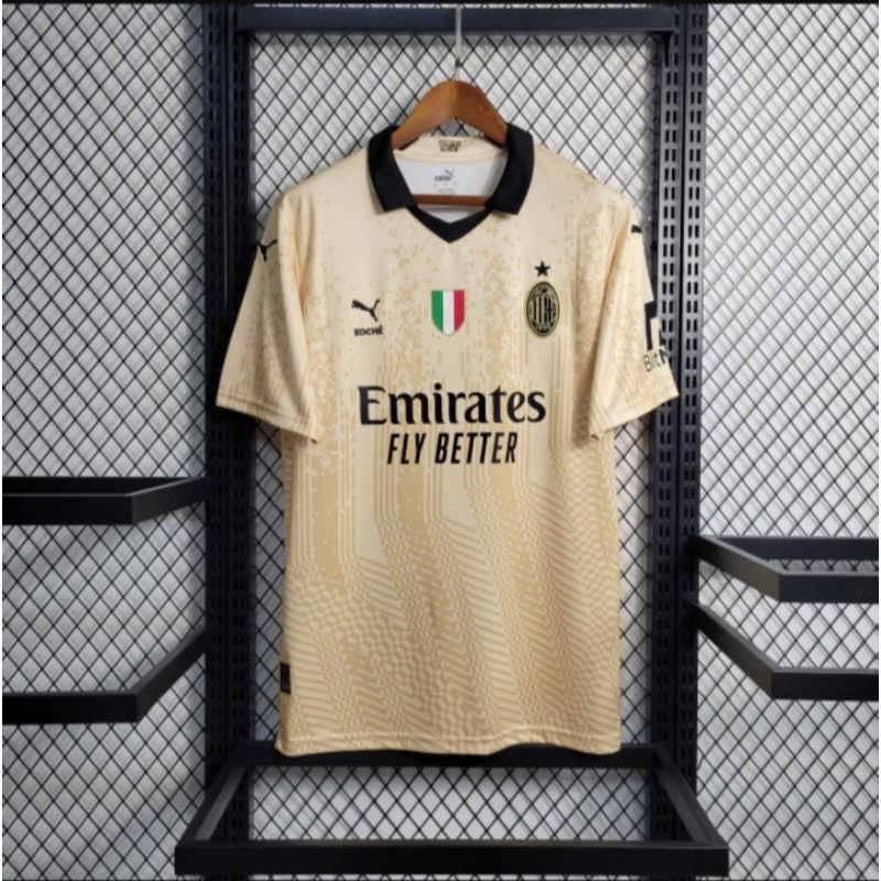 JERSEY MILAN GK GOALKEEPER NEW 2023 BAJU BOLA KOCHE GO XXL 2XL KIPER GRADE ORIGINAL IMPORT 23 24
