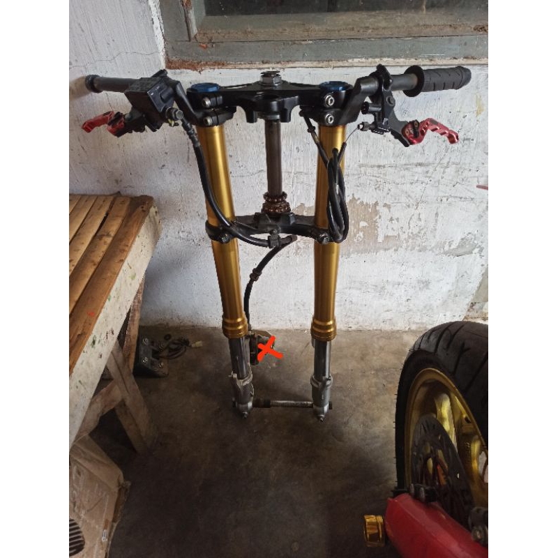 shock up side down usd original cbr250rr