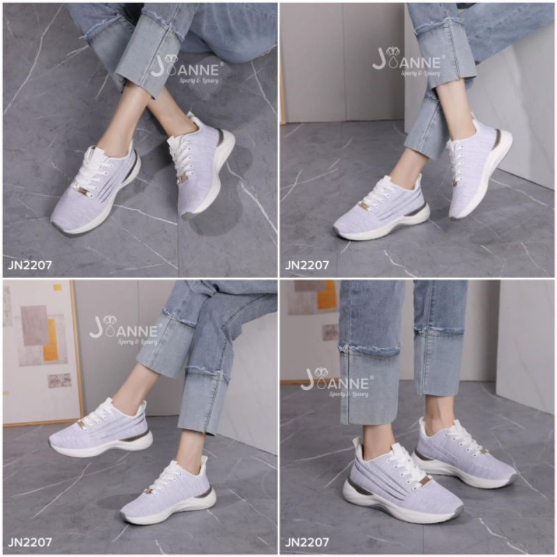 JOANNE Sepatu Wanita Sport Sneakers Running Shoes #JN2207 ORIGINAL