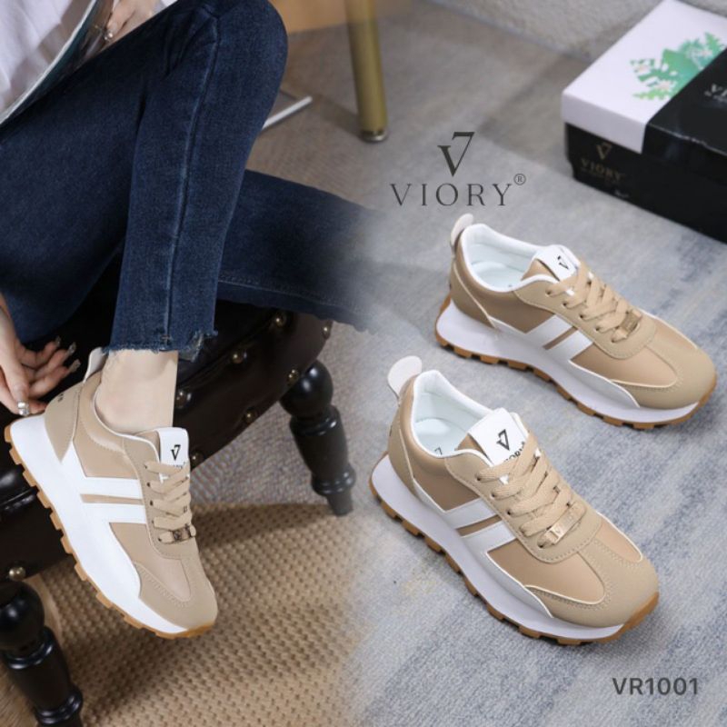 VIORY Sepatu Wanita Sneakers Running Sport Shoes #VR1001 ORIGINAL