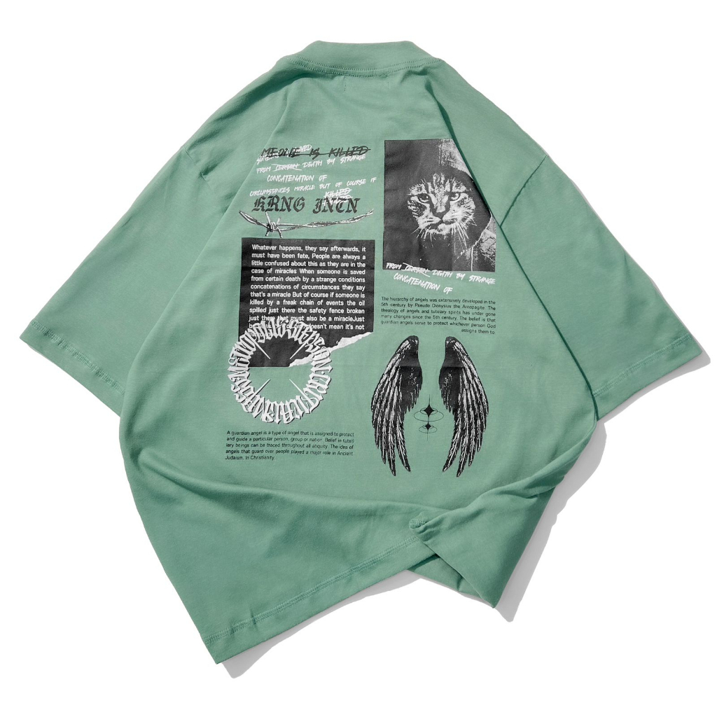 [Oversize] BAJU KAOS OVERSIZE / OVERSIZE T-SHIRT &quot;Miracle&quot;