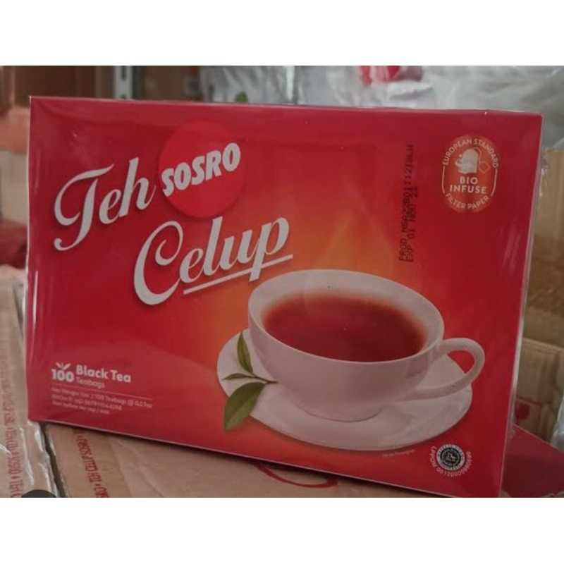 

Teh Celup Sosro isi 100