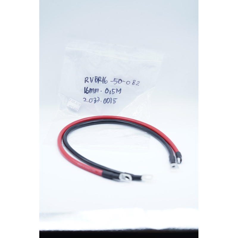 Slocable Kabel Baterai Panel Surya Red Black 16mm2 0.5M - 8mm Lugs at both end Battery Cable Solar P
