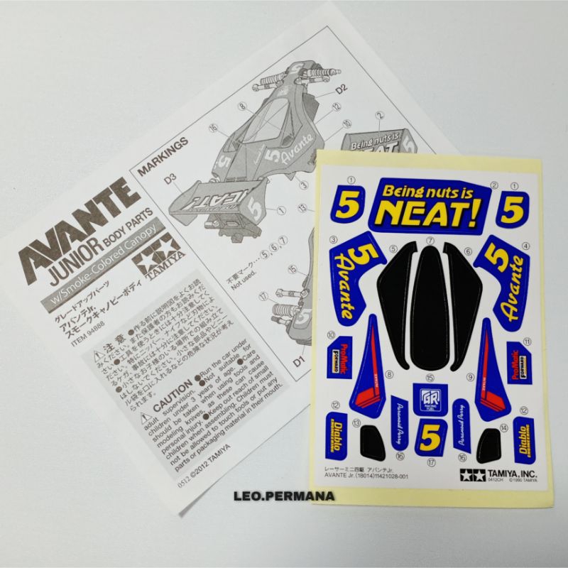 DECAL AVANTE JR