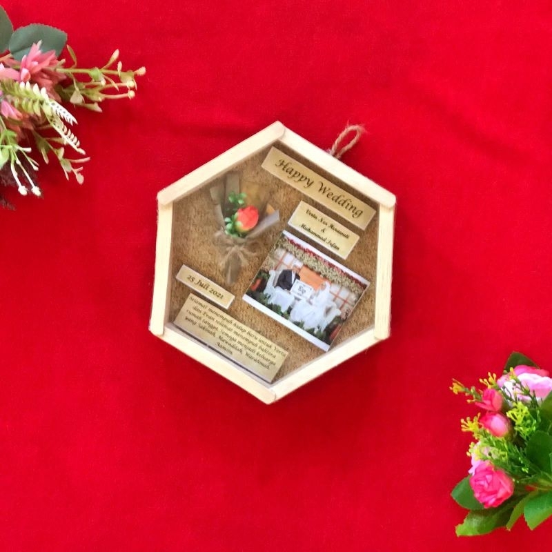 Frame Stik Kado ultah LED /kado anniversary/kado wisuda/kado wedding