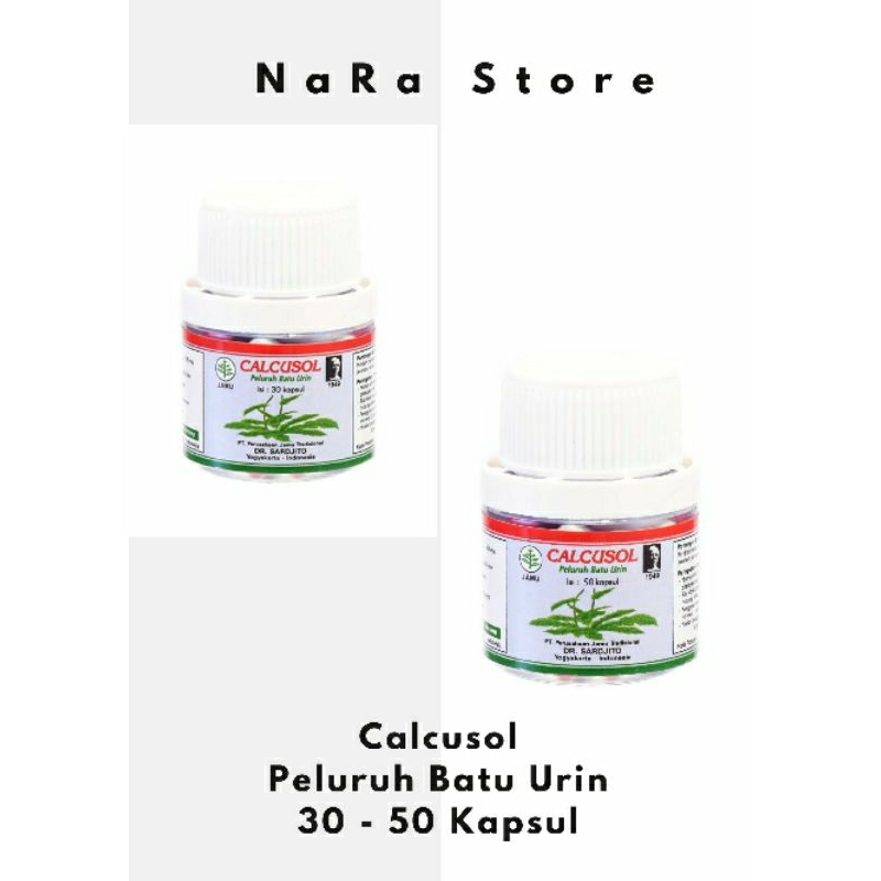 Calcusol 30 & 50 Kapsul