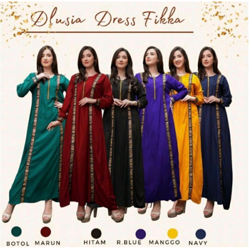 DLUSIA DRESS FIKKA