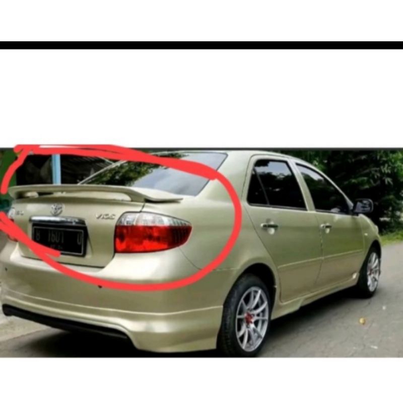 spoiler bagasi vios gen1
