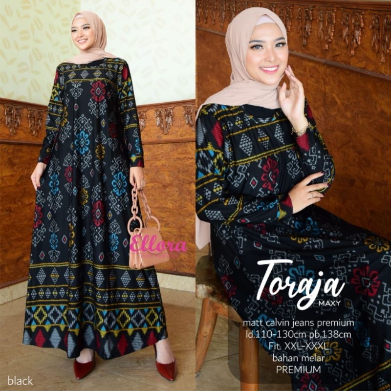 TORAJA MAXY BY ELLORA MAXI DRESS / GAMIS