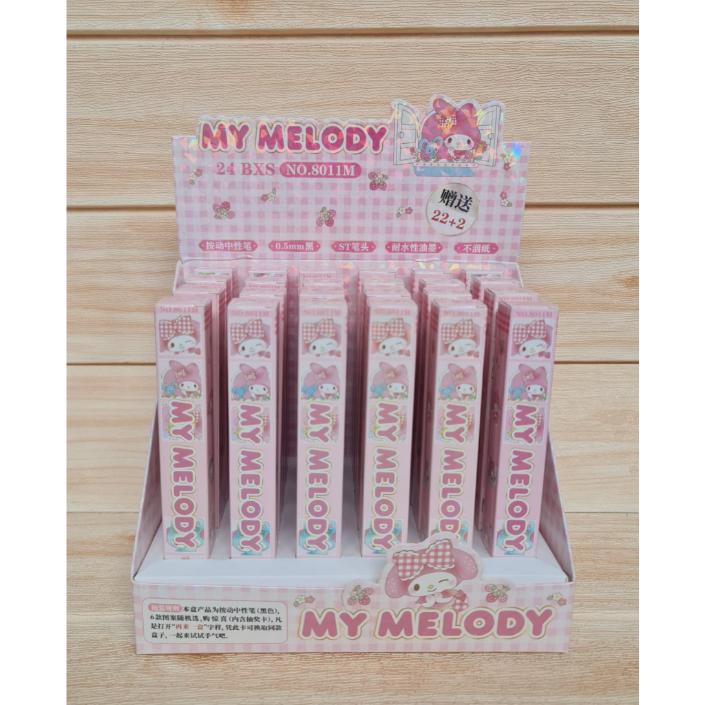 

PULPEN BLIND BOX MELODY 1 SET ISI 6 PC