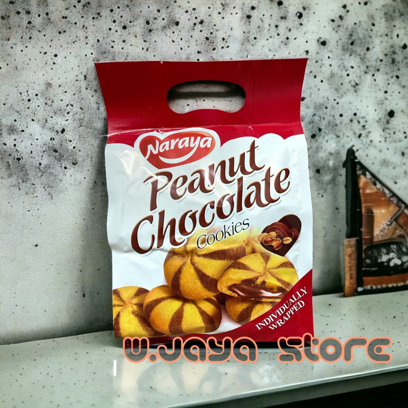 Naraya Peanut Chocolate/ Cookies Kacang Coklat 280g