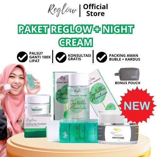 Reglow Paket Lengkap + Serum Dr Shindy Skincare Perfect Glowing Skin Treatment Series Ori Official S