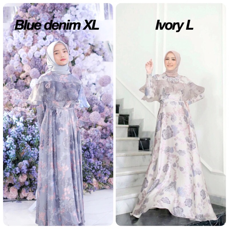 SALE LE FUJI DRESS BY VANILLA HIJAB (READY)