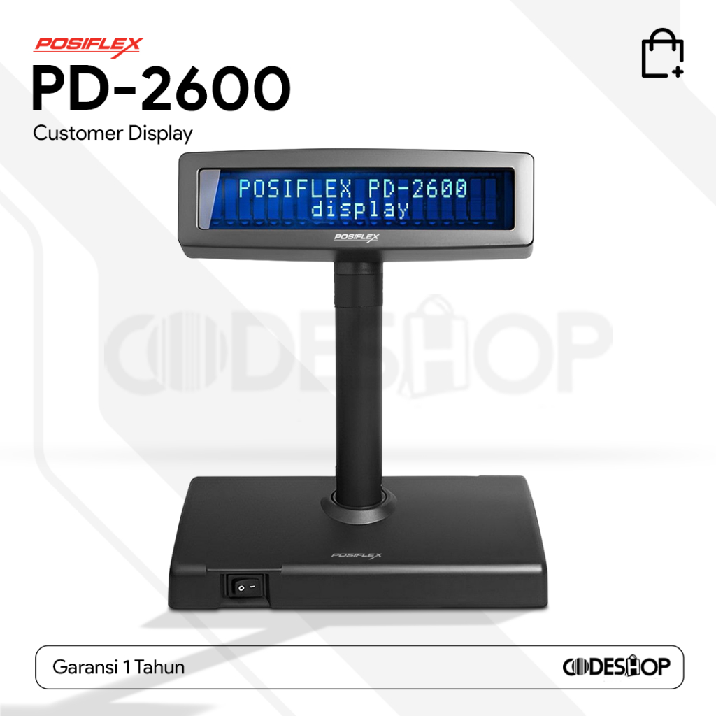 Posiflex PD-2600 Customer Display Pole Display VFD