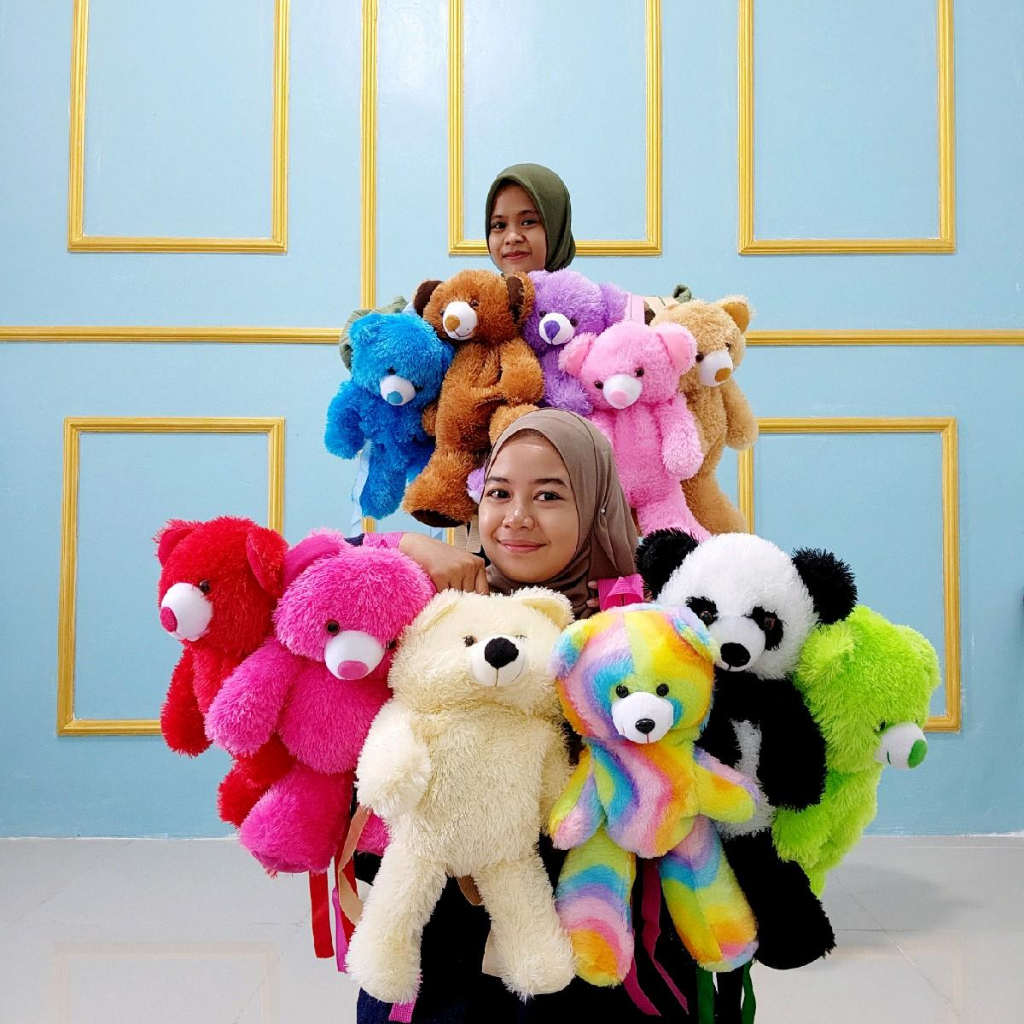 Tas Beruang Teddy Bear Ransel Wanita