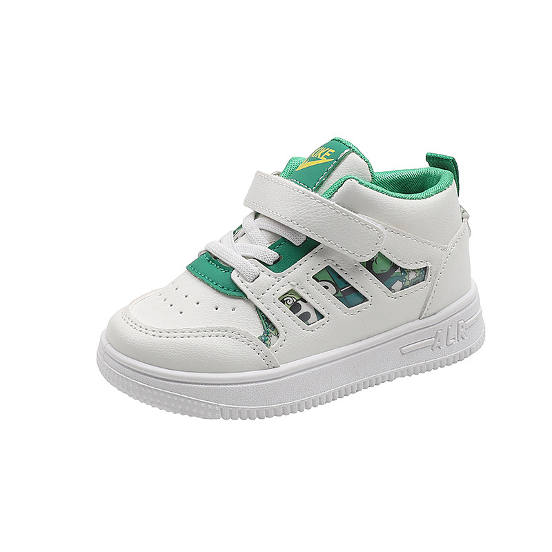 Sepatu Flat Anak Musim Semi dan Musim Gugur Baru Sepatu Flat Versi Korea Sepatu Kasual Fashion untuk Anak-Anak Sepatu Non-slip Luar Ruangan