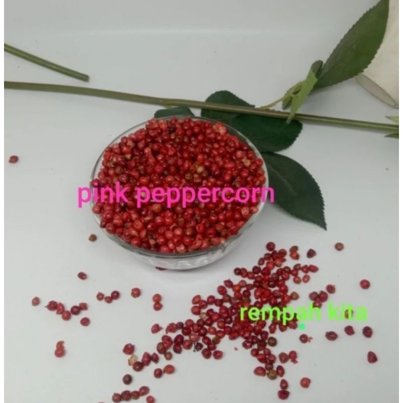 

Pink Peppercorn 250gr/Spice Lada Merah 250gr/Whole Peppercorn Import