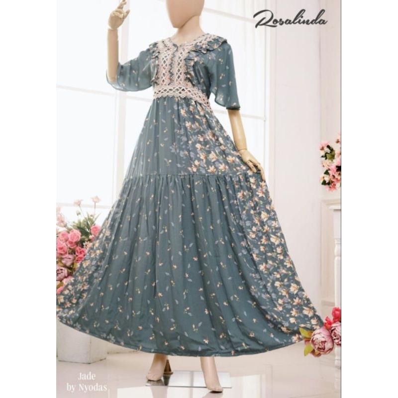 Daster Homedress cantik ROSALINDA by NYODAS