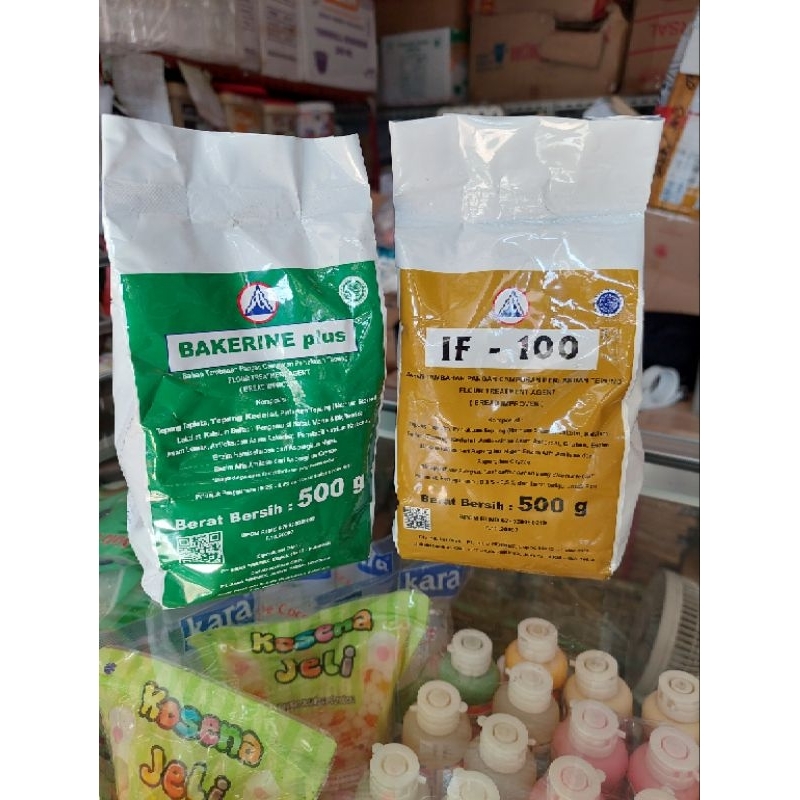 

if 100 pelembut & pengempuk kue roti, bread improver 500gr