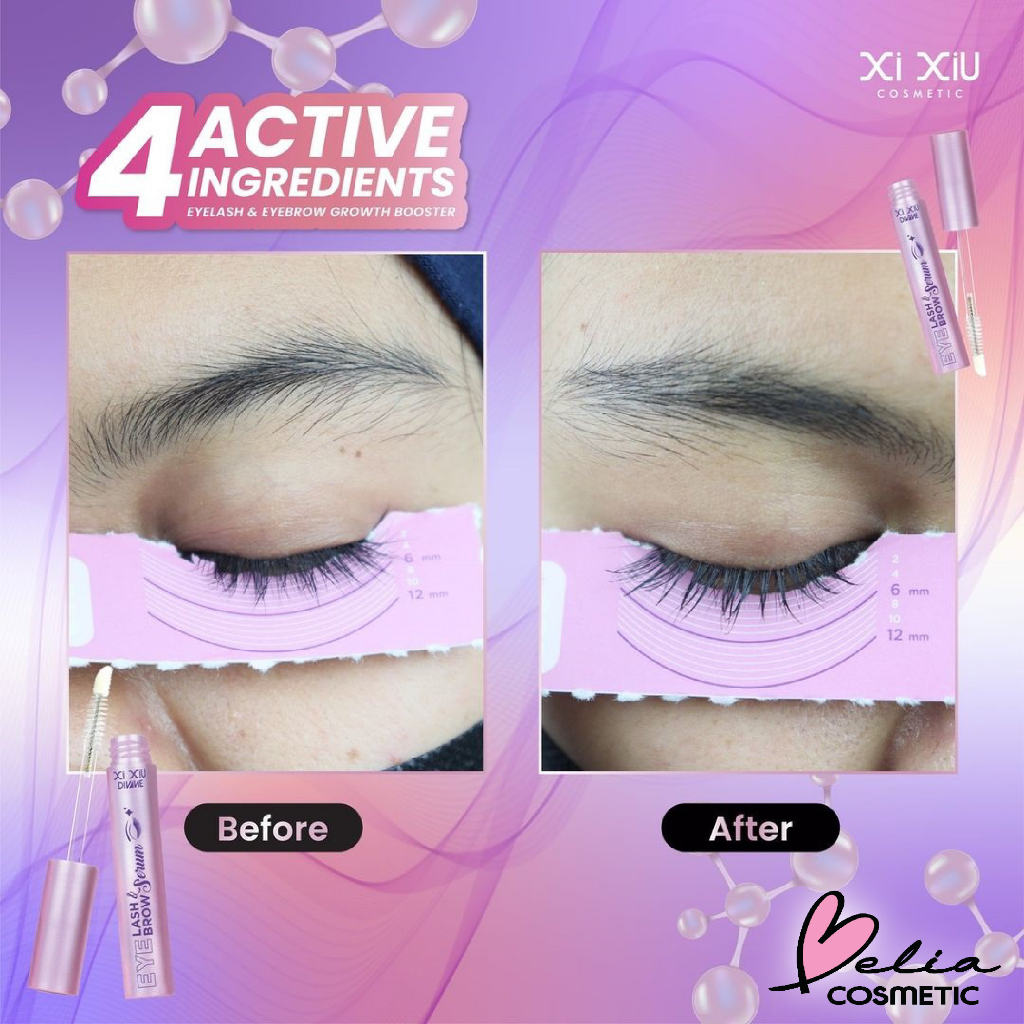 ❤ BELIA ❤ XI XIU Divine Eyelash &amp; Eyebrow Serum | Perawatan Bulu Mata | Perawatan Alis | BPOM