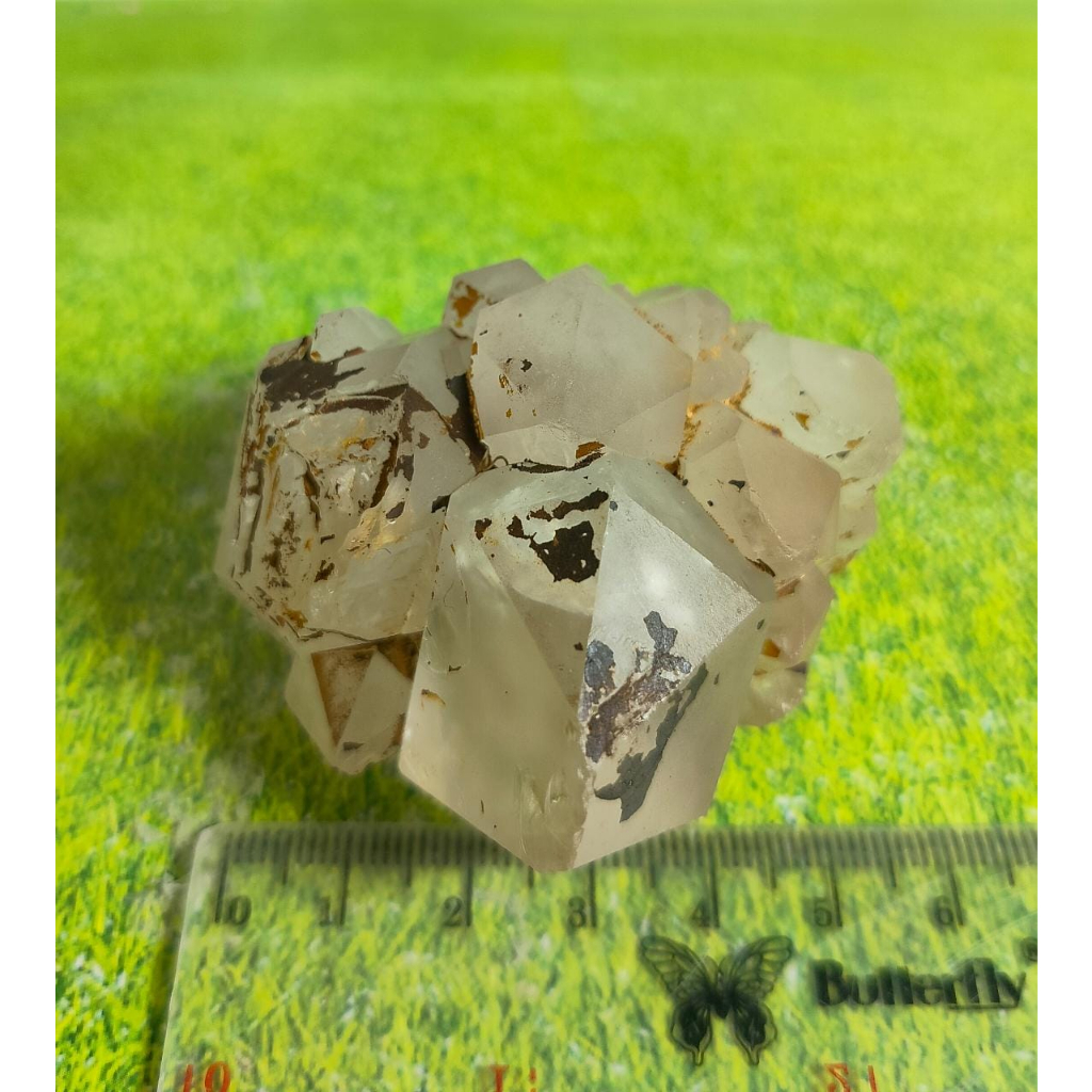 Natural Clear Quart Flower Cluster (2)