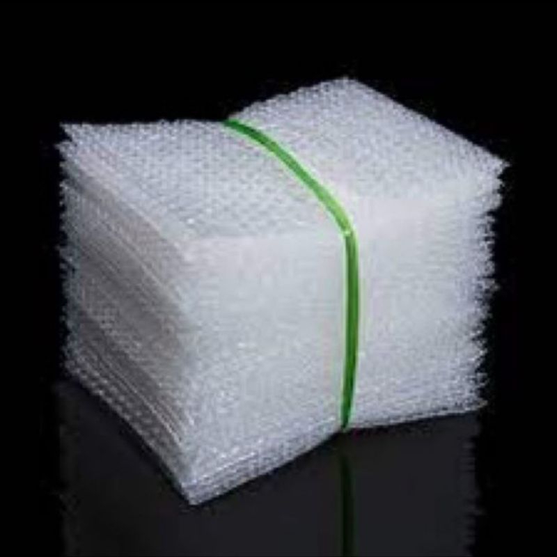 Packing bubble wrap untuk menambah