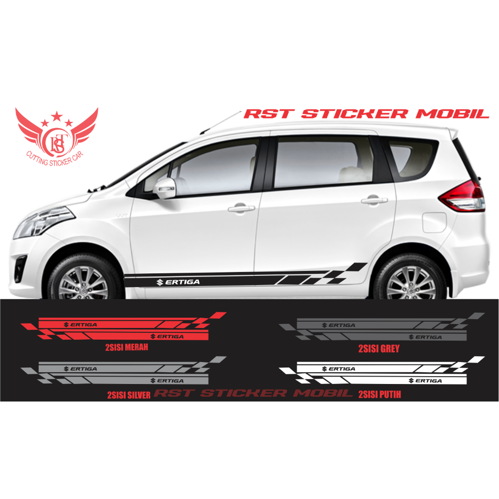 new sticker  mobil ertiga cutting sticker mobil suzuki ertiga terbaru