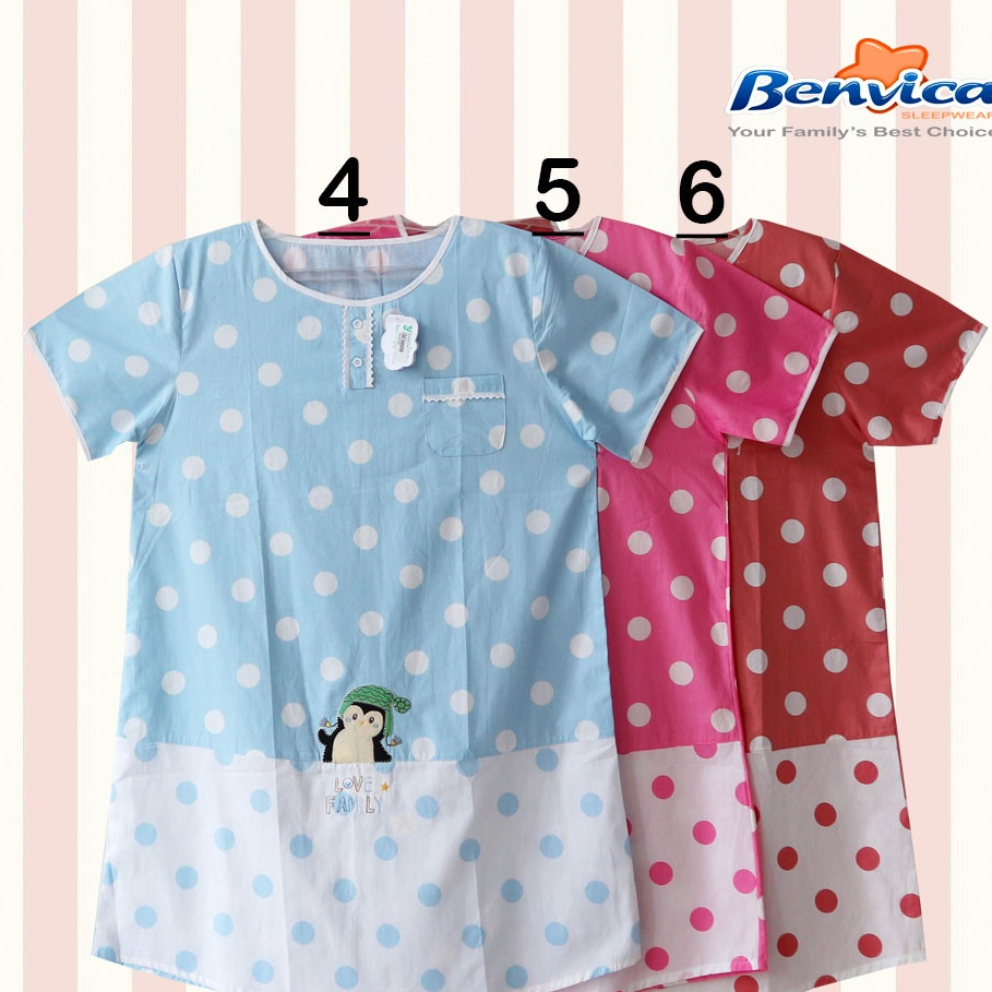 BAJU TIDUR DASTER KATUN PREMIUM YUMICO ALL SIZE BANYAK MOTIF