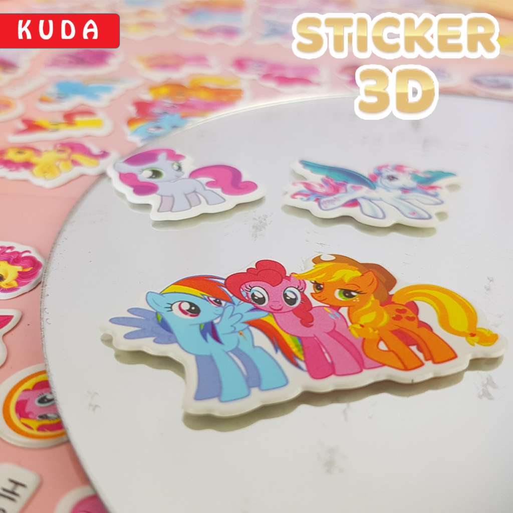 Sticker 3D Karakter / Sticker Momo / Sticker Buku Aesthetic / Sticker Tempelan Anti Air / Sticker Jurnal 21915-6