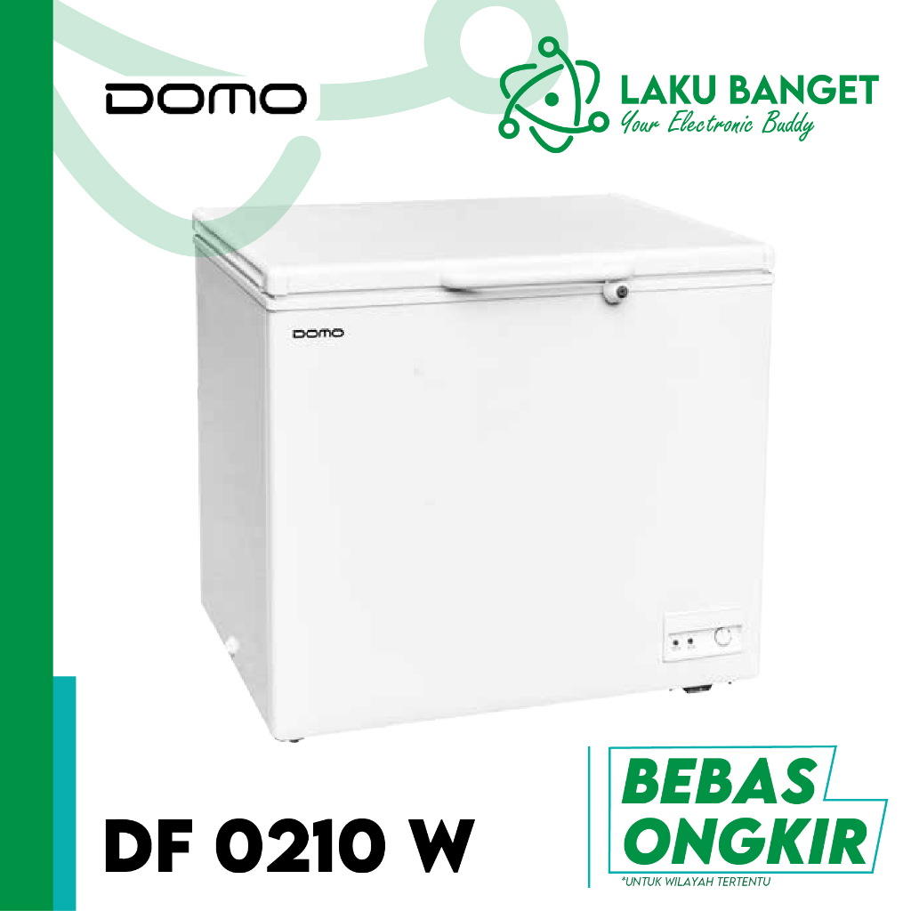 Chest Freezer Domo DF-0210 / Domo DF 0210 by Modena / Freezer Modena 210 Liter Free Ongkir GARANSI R