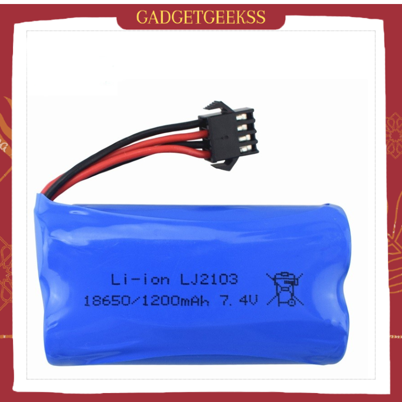 Rock crawler NicD Battery 4.8Volt 7.4volt 1200mah Recharagble RC Battery