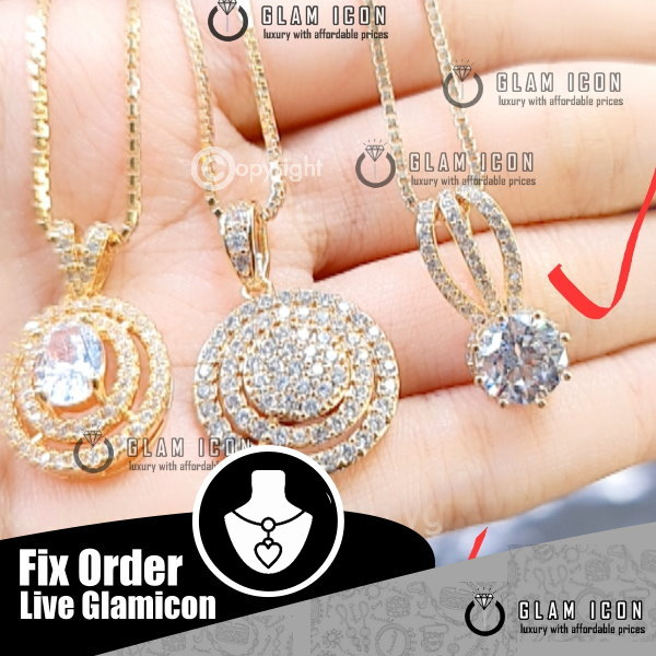 Kalung Fix Order Shopee Live Glamicon 2