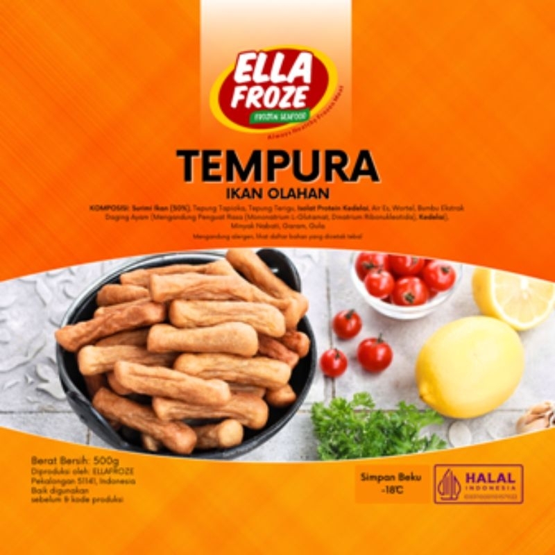 

Tempura 500gr ELLAFROZE