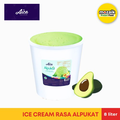 

Aice Es Krim Ember Alpukat 8 liter - Ice Cream Alpokat Emberan Family Bucket / Frozen Mart Frozen Food Palembang