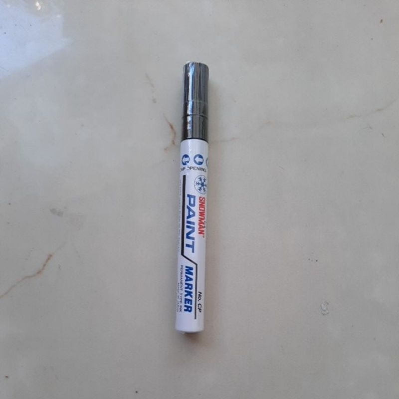 

SPIDOL PAINT MARKER HITAM / SPDOL HITAM / SPIDOL SNOWMAN HITAM / SPIDOL CAT / PAINT MARKER BLACK