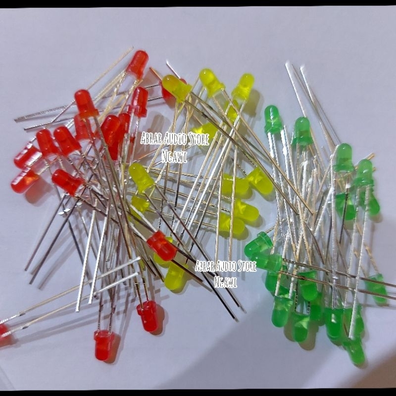 Led Warna 3mm Kecil