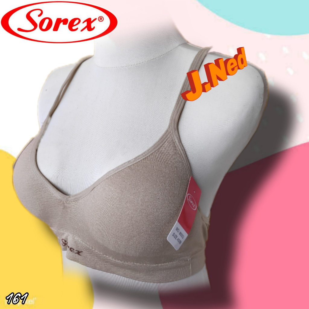 J161 BRA SOREX BUSA ADA KAWAT BH/BRA SOREX BRA WANITA SOREX CUP SEDANG