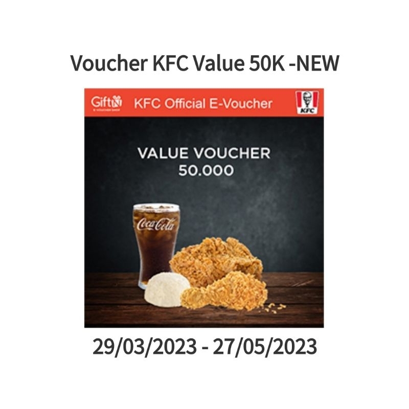 E-VOUCHER KFC 50K
