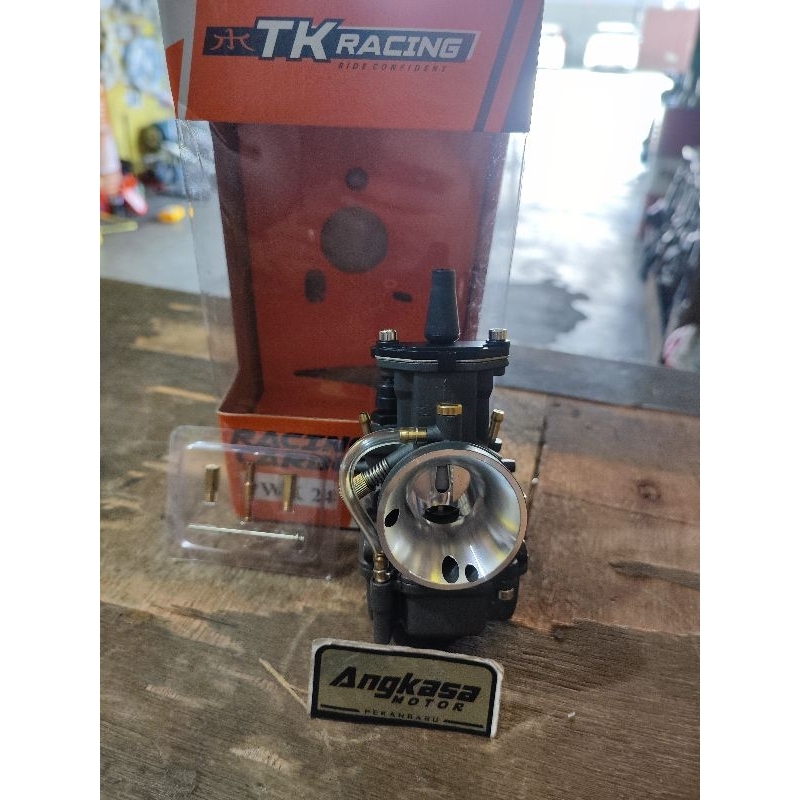 karburator pwk 24mm tk racing universal sudah dilengkapi spuyer cadangan