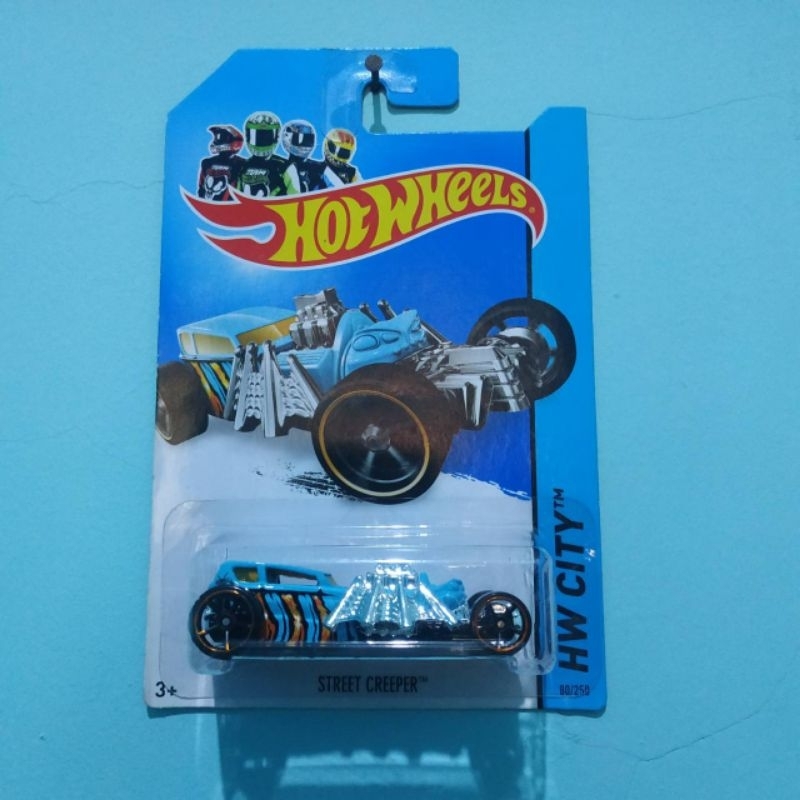 Hot Wheels Street Creeper Biru