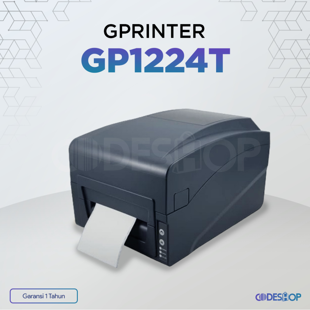 Printer Barcode GPRINTER GP-1224T Direct Thermal Transfer