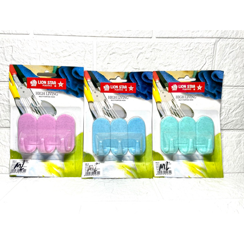 Lion Star Gantungan Tempelan Besar Oval Hanger Hook Oval