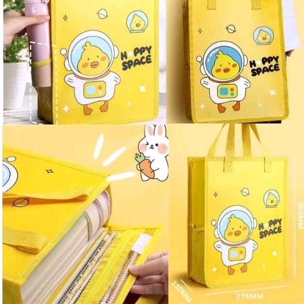 Tas Les Anak /Tas totebag lucu sekolah