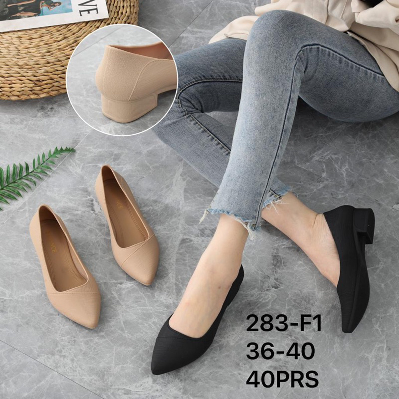 SEPATU HAK KARET WANITA BALANCE 283-F1