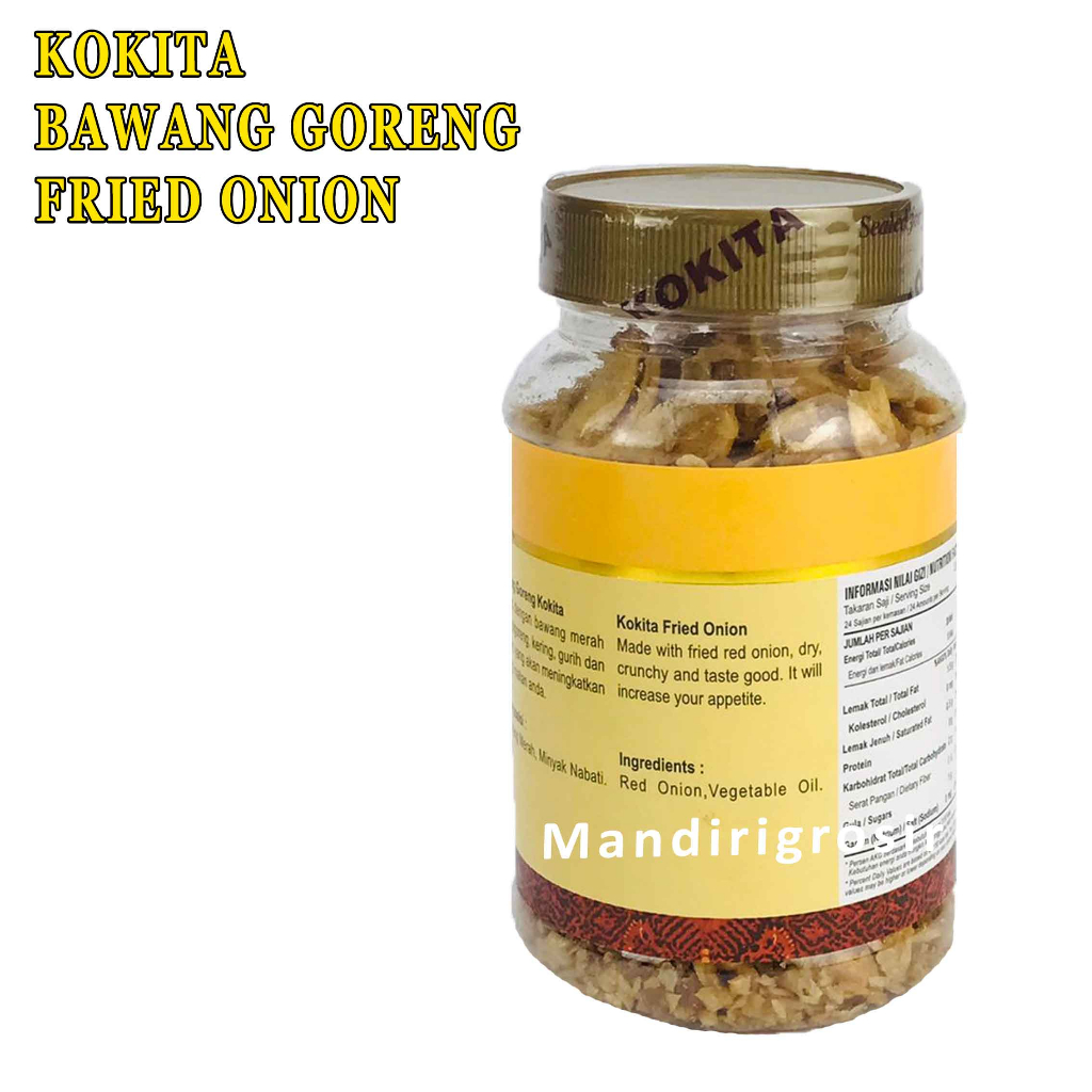 Bawang Goreng* Kokita* Fried Onion* 85gr